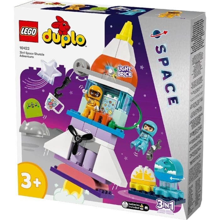 LEGO DUPLO AVENTURA CU NAVETA SPATIALA​ 3 IN 1 10422 - imagine 5