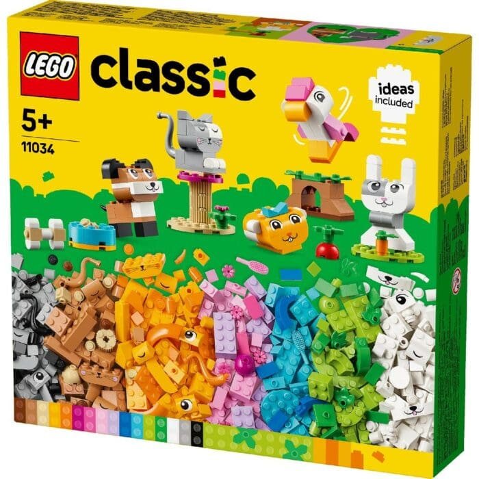 LEGO CLASSIC ANIMALUTE CREATIVE 11034 - imagine 5