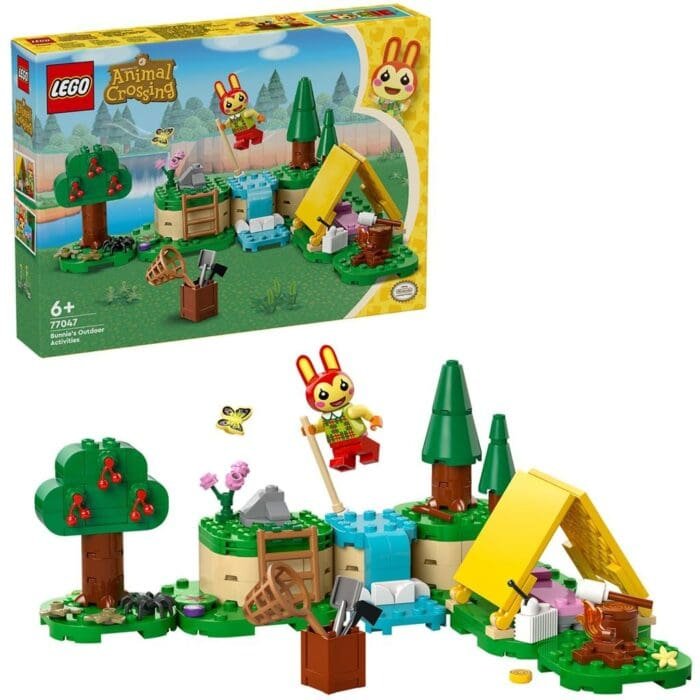 LEGO ANIMAL CROSSING ACTIVITATILE IN AER LIBER ALE LUI BUNNIE 77047 - imagine 5