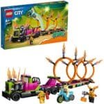 LEGO CITY CAMION DE CASCADORIE SI PROVOCAREA CERCURILOR DE FOC 60357 - imagine 5