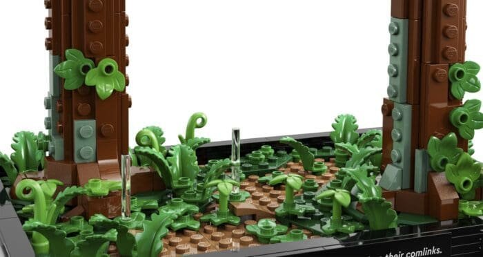 LEGO STAR WARS DIORAMA DE URMARIRE CU SPEEDERUL PE ENDOR 75353 - imagine 5