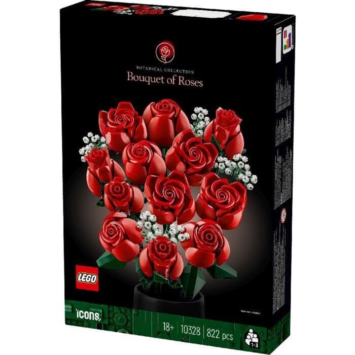 LEGO ICONS BUCHET DE TRANDAFIRI 10328 - imagine 5