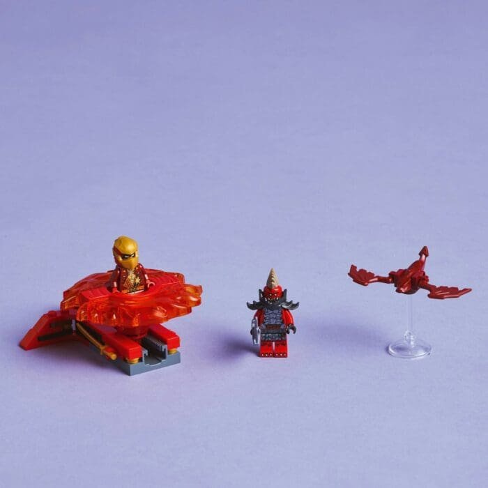 LEGO NINJAGO DRAGONUL SPINJITZU ROTITOR AL LUI KAI 71823 - imagine 5