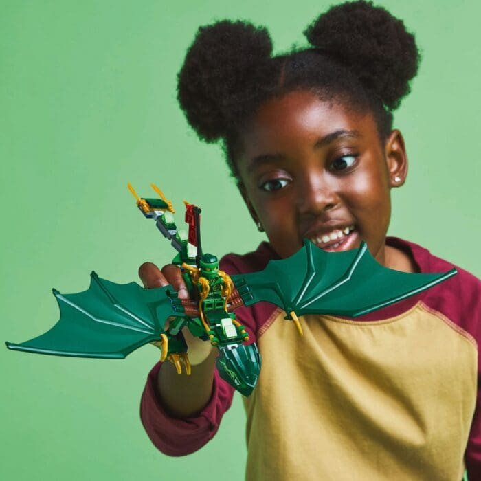 LEGO NINJAGO DRAGONUL DE PADURE AL LUI LLOYD 71829 - imagine 5