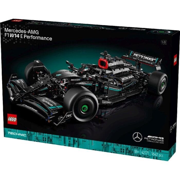 6 LEGO TECHNIC MERCEDES-AMG F1 W14 E PERFORMANCE 42171 - imagine 6
