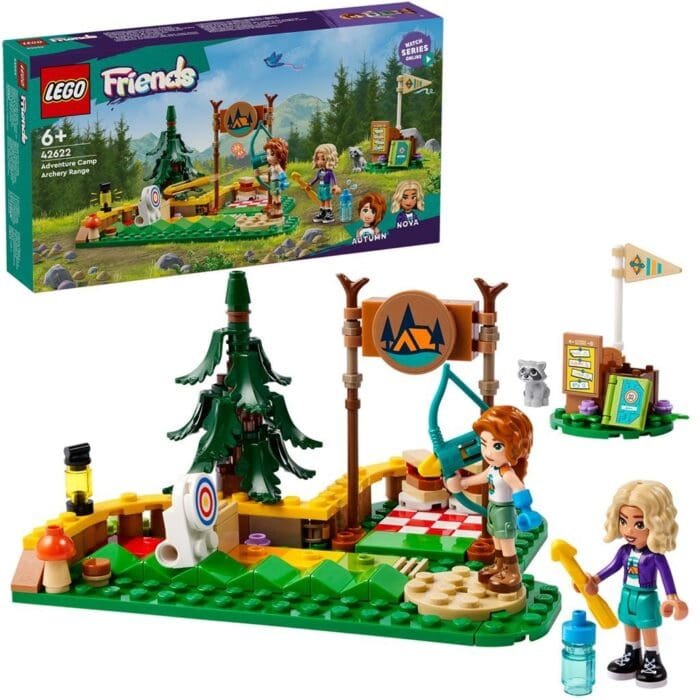 LEGO FRIENDS POLIGONUL DE TIR CU ARCUL DIN TABARA DE AVENTURI 42622 - imagine 6