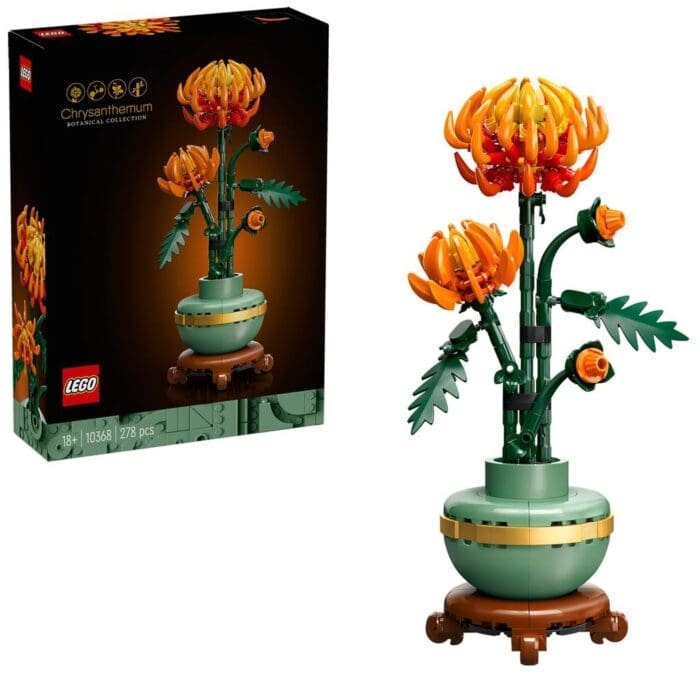 LEGO BOTANICAL COLLECTION CRIZANTEMA 10368 - imagine 6