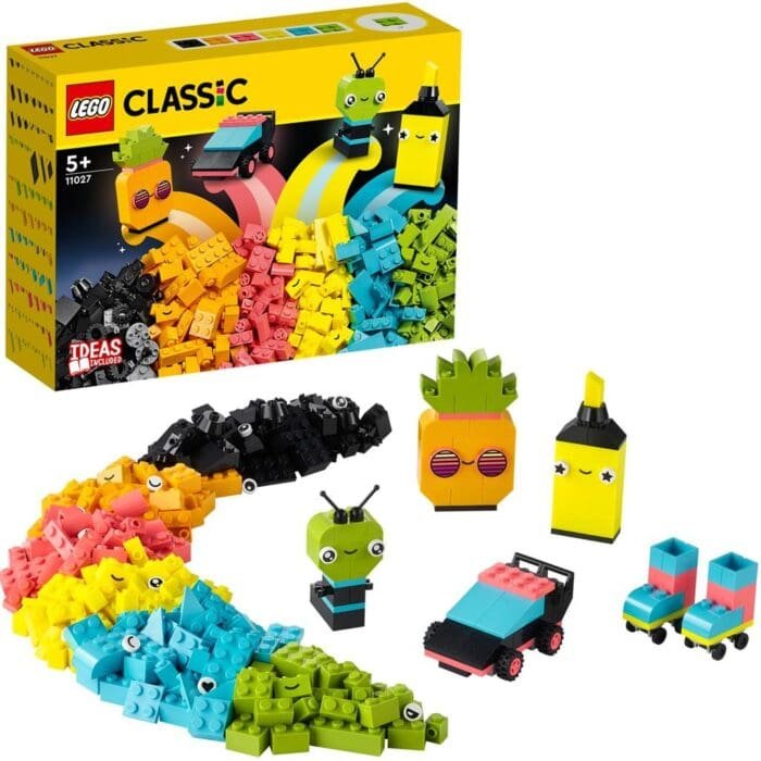 LEGO CLASSIC DISTRACTIE CREATIVA CU NEOANE 11027 - imagine 6
