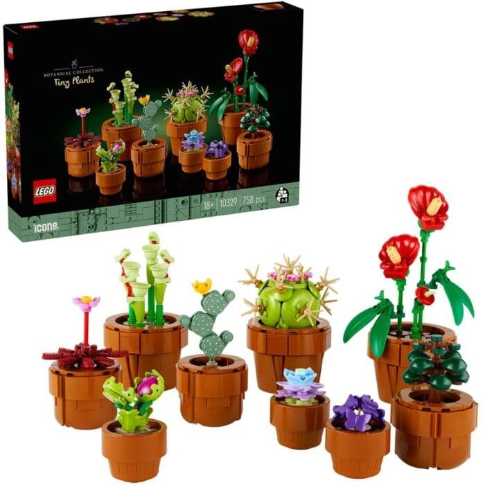 LEGO ICONS PLANTE DE MICI DIMENSIUNI 10329 - imagine 6