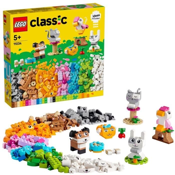 LEGO CLASSIC ANIMALUTE CREATIVE 11034 - imagine 6