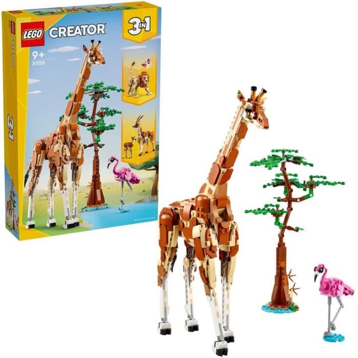 LEGO CREATOR 3IN1 ANIMALE SALBATICE DIN SAFARI 31150 - imagine 6