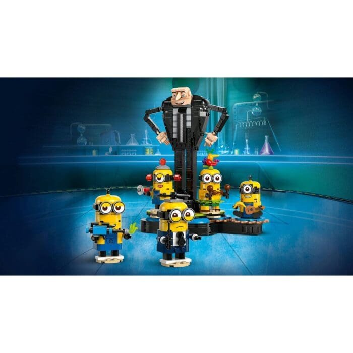 LEGO DESPICABLE ME4 GRU SI MINIONII DIN CARAMIZI 75582 - imagine 8