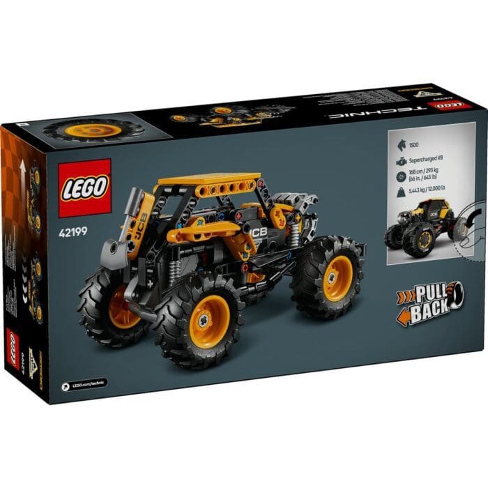 8_LEGO42199 LEGO TECHNIC MONSTER JAM DIGATRON PULL-BACK 42199 - imagine 8