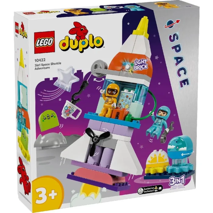 LEGO DUPLO AVENTURA CU NAVETA SPATIALA​ 3 IN 1 10422 - imagine 7