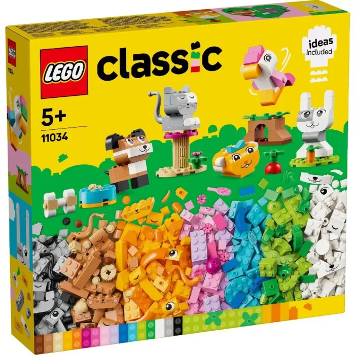 LEGO CLASSIC ANIMALUTE CREATIVE 11034 - imagine 7