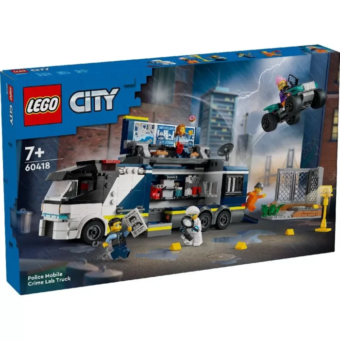LEGO CITY LABORATOR MOBIL DE CRIMINALISTICA 60418 - imagine 6