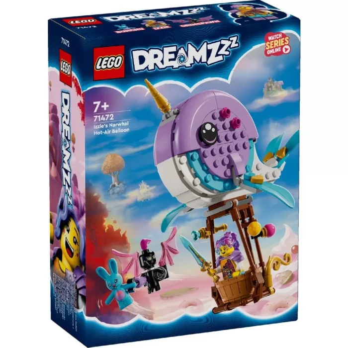 LEGO DREAMZ BALONUL CU AER CALD IN FORMA DE NARVAL AL LUI IZZIE 71472 - imagine 6