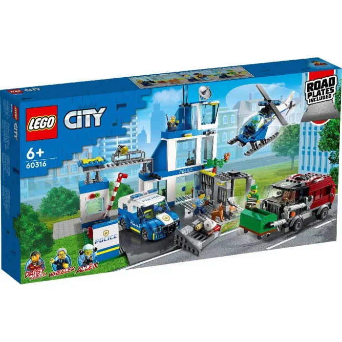 LEGO CITY SECTIE DE POLITIE 60316 - imagine 5