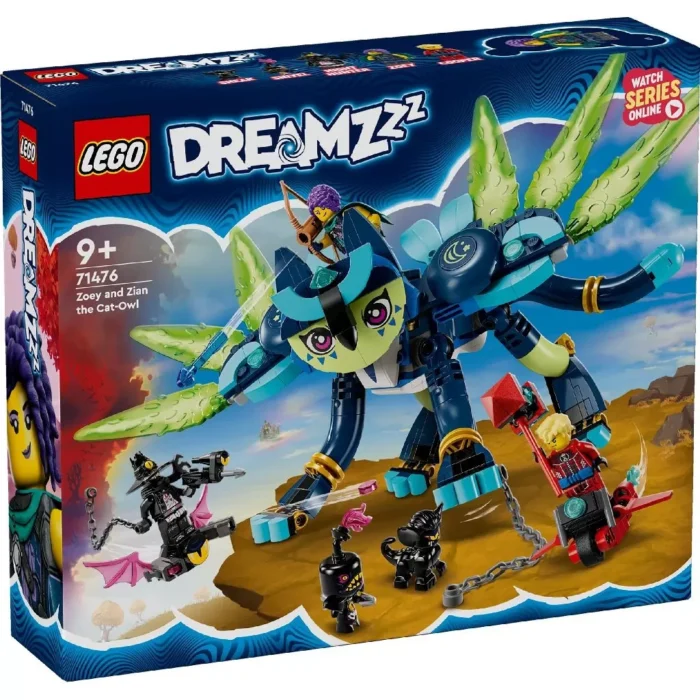 LEGO DREAMZ ZOEY SI PISICA-BUFNITA ZIAN 71476 - imagine 6