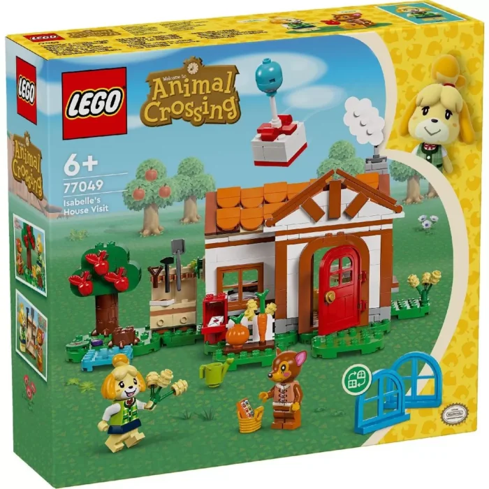 LEGO ANIMAL CROSSING ISABELLE VINE IN VIZITA 77049 - imagine 6