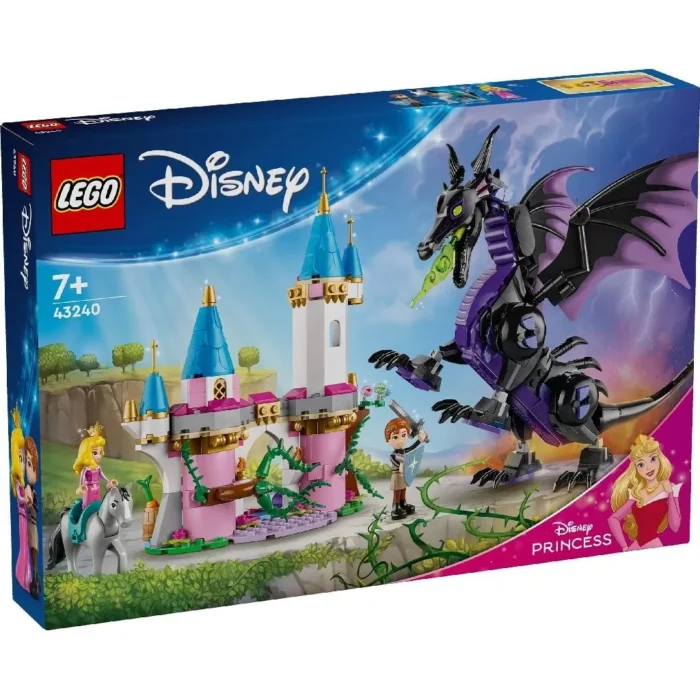 LEGO DISNEY PRINCESS MALEFICENT SUB FORMA DE DRAGON 43240 - imagine 6
