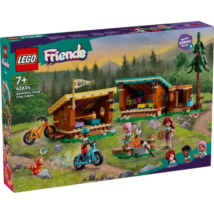 LEGO FRIENDS CABANE CONFORTABILE IN TABARA DE AVENTURI 42624 - imagine 7