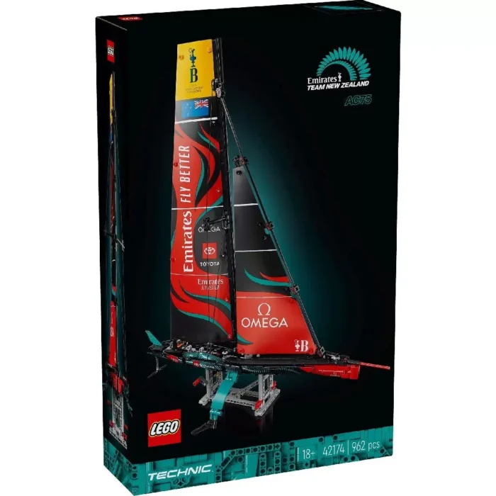 LEGO TECHNIC IAHTUL EMIRATES TEAM NEW ZEALAND AC75 42174 - imagine 7