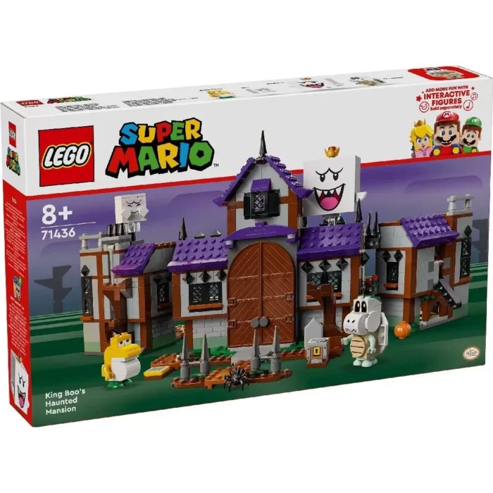 LEGO SUPER MARIO CONACUL BANTUIT AL LUI KING BOO 71436 - imagine 4