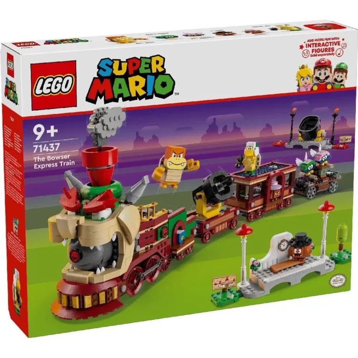 LEGO SUPER MARIO EXPRESUL BOWSER 71437 - imagine 4