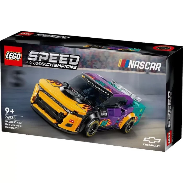 LEGO SPEED CHAMPIONS NASCAR NEXT GEN CHEVROLET CAMARO ZL1 76935 - imagine 5