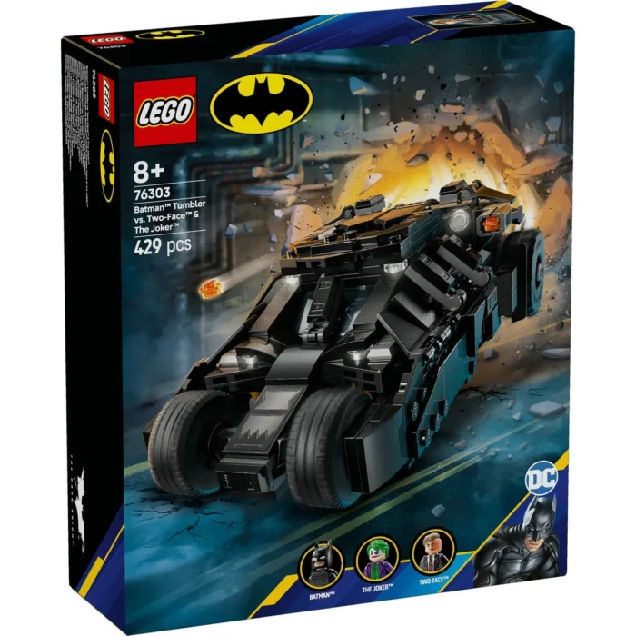 LEGO SUPER HEROES BATMAN TUMBLER VS. TWO-FACE SI JOKER 76303 - imagine 6