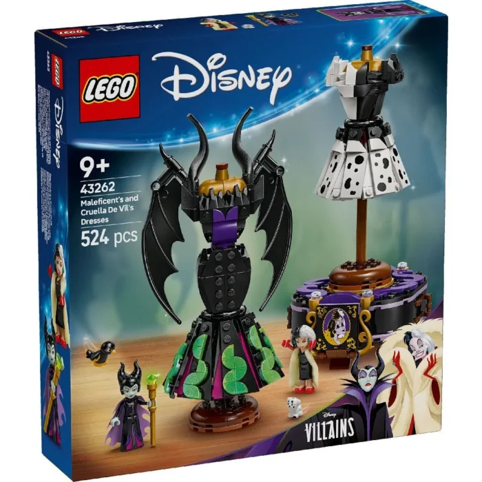 LEGO DISNEY ROCHIILE LUI MALEFICENT SI CRUELLA DE VIL 43262 - imagine 10
