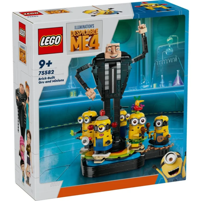 LEGO DESPICABLE ME4 GRU SI MINIONII DIN CARAMIZI 75582 - imagine 10
