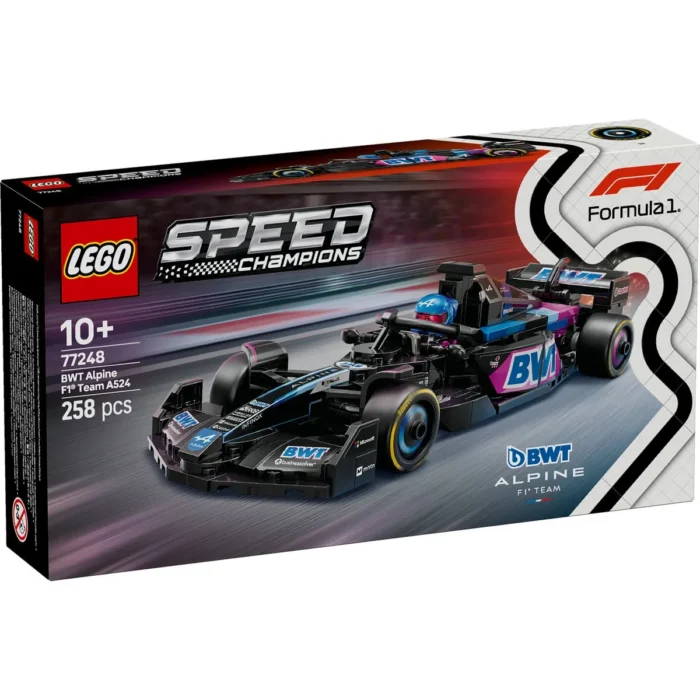 LEGO SPEED CHAMPIONS MASINA DE CURSE F1 BWT ALPINE 77248 - imagine 10