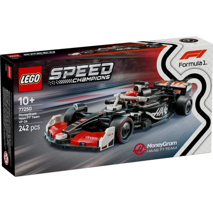 LEGO SPEED CHAMPIONS MASINA DE CURSE F1 MONEYGRAM HAAS VF-24 77250 - imagine 10