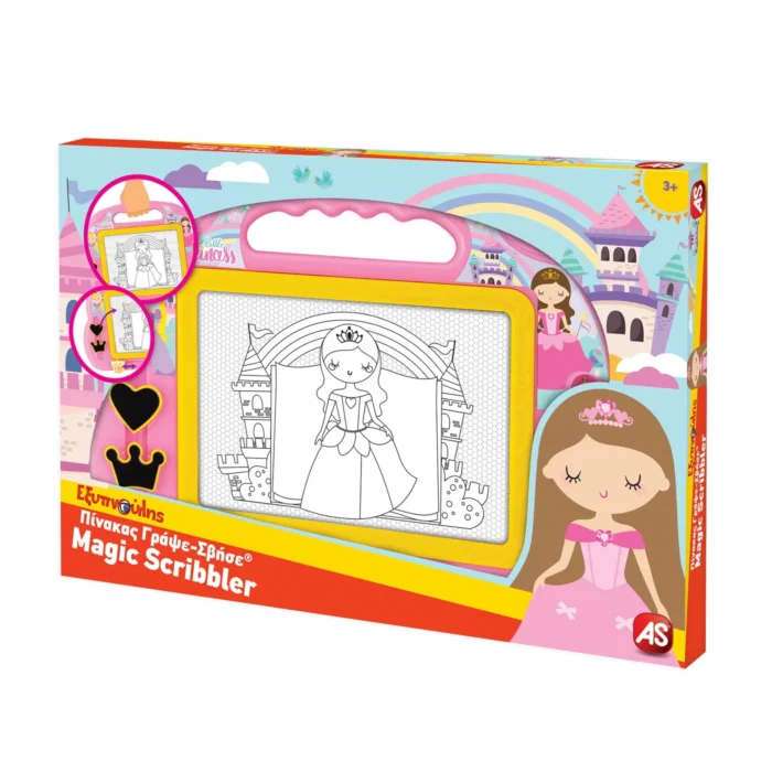 TABLA MAGNETICA MAGIC SCRIBBLER BABY PRINCESS - imagine 6