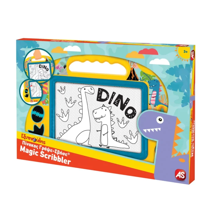 TABLA MAGNETICA MAGIC SCRIBBLER BABY DINOZAUR - imagine 6