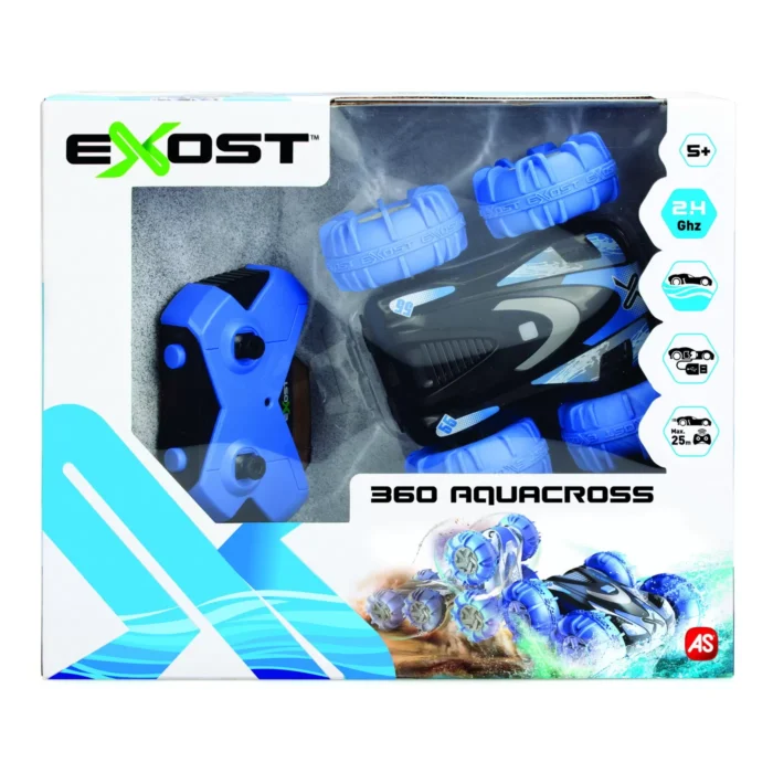 MASINA CU TELECOMANDA EXOST RC SCARA 1:18 360 AQUACROSS - imagine 6