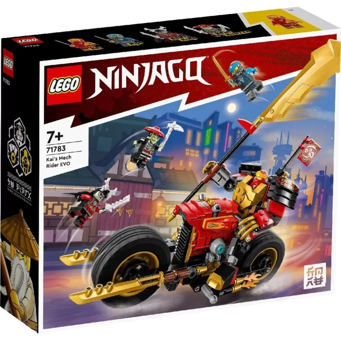 LEGO NINJAGO MOTOCICLETA ROBOT EVO A LUI KAI 71783 - imagine 7