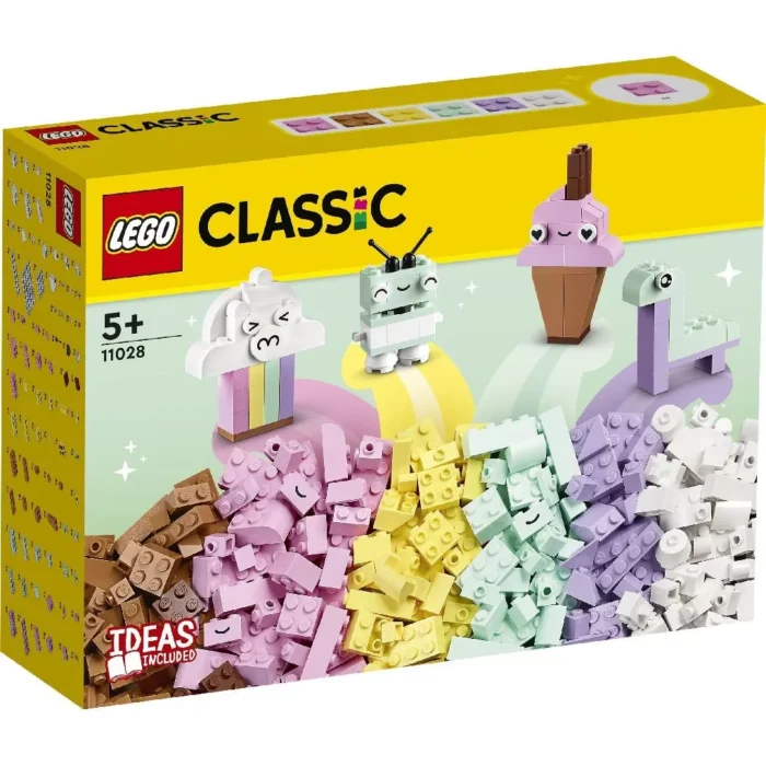 LEGO CLASSIC DISTRACTIE CREATIVA IN CULORI PASTELATE 11028 - imagine 7