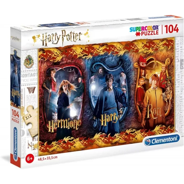 PUZZLE HARRY POTER 104 PIESE CLEMENTONI - imagine 3