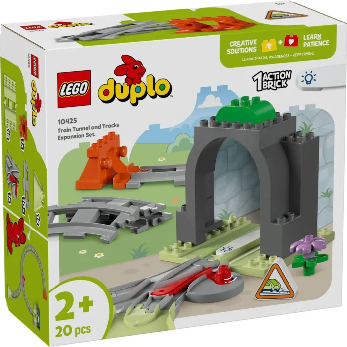 LEGO DUPLO SET DE EXTINDERE TUNEL CU SINE DE CALE FERATA 10425 - imagine 8