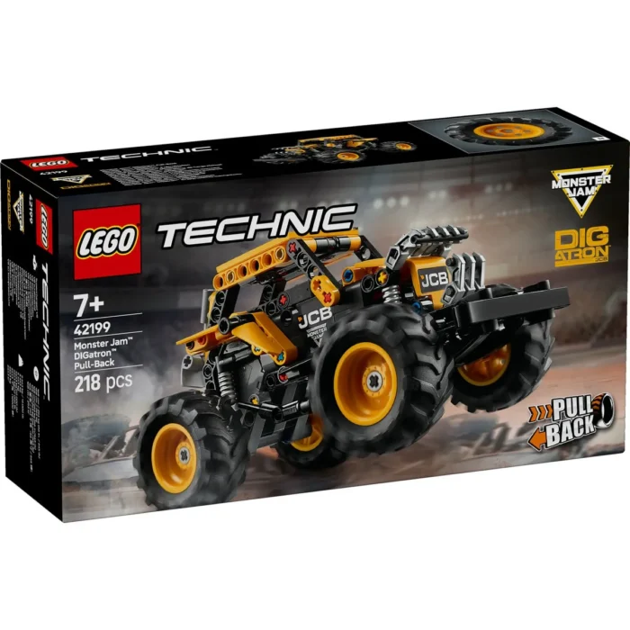 1_LEGO42199 LEGO TECHNIC MONSTER JAM DIGATRON PULL-BACK 42199 - imagine 10