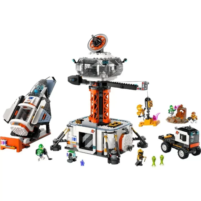 LEGO CITY BAZA SPATIALA SI PLATFORMA DE LANSARE A RACHETEI 60434 - imagine 7