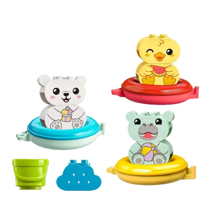 2 LEGO DUPLO DISTRACTIE LA BAIE TREN CU ANIMALE PLUTITOARE 10965 - imagine 6