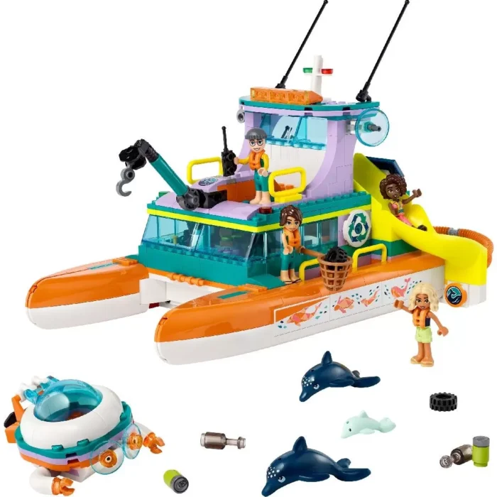 LEGO FRIENDS BARCA DE SALVARE PE MARE 41734 - imagine 7