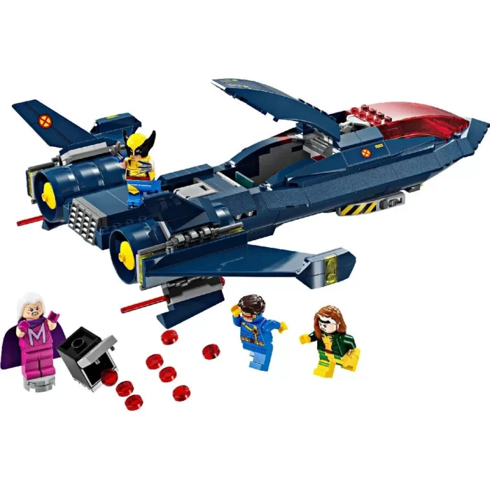 LEGO MARVEL SUPER HEROES AVIONUL X JET AL X MEN 76281 - imagine 7