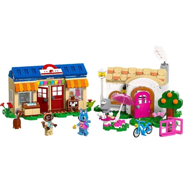 LEGO ANIMAL CROSSING NOOK S CRANNY SI CASA LUI ROSIE 77050 - imagine 7
