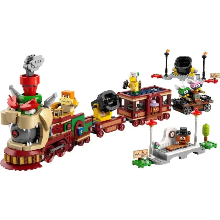 LEGO SUPER MARIO EXPRESUL BOWSER 71437 - imagine 5