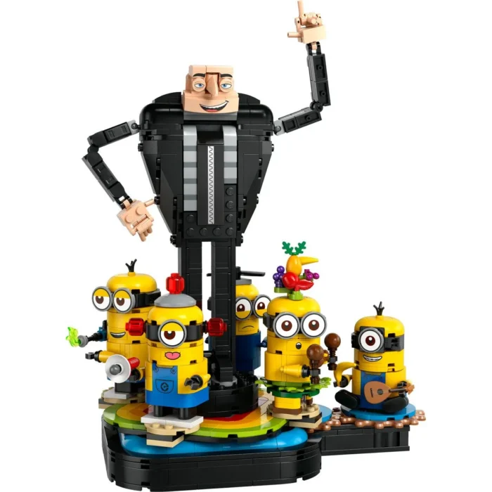 LEGO DESPICABLE ME4 GRU SI MINIONII DIN CARAMIZI 75582 - imagine 11